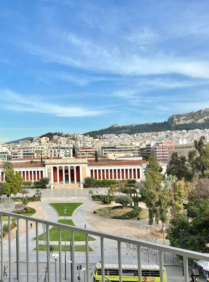 Marnis- View Of The Archeological Museum_ Athens Greece Apartment Екстериор снимка