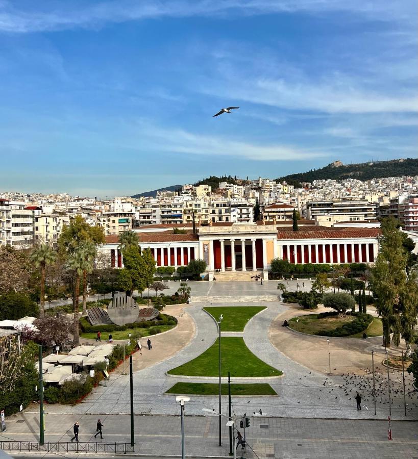 Marnis- View Of The Archeological Museum_ Athens Greece Apartment Екстериор снимка